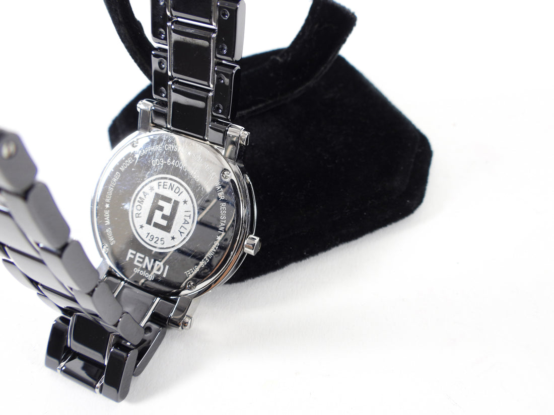 Fendi Stainless Steel 37mm Wrist Watch