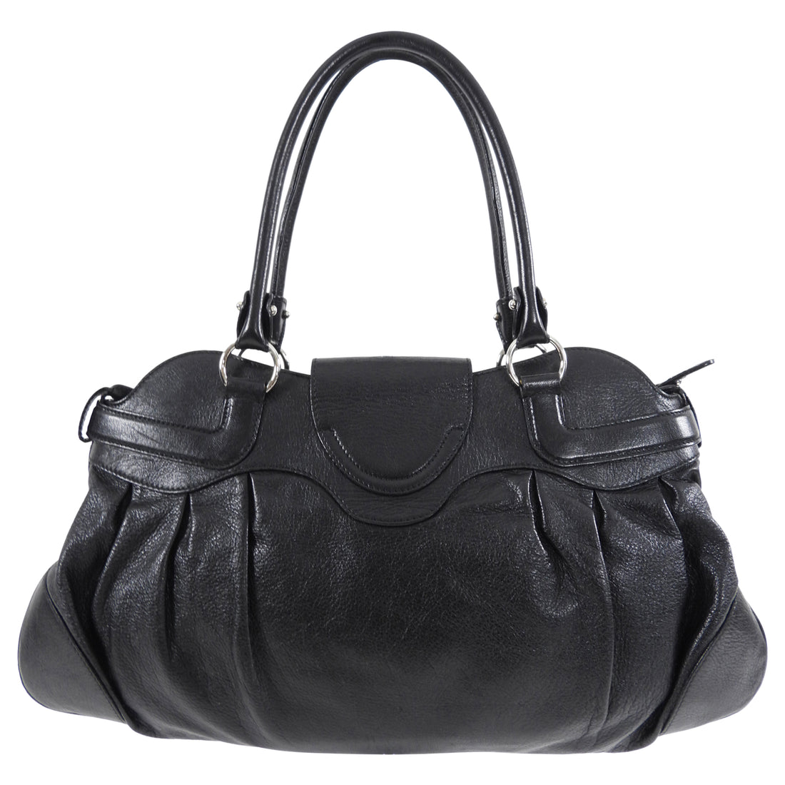 Ferragamo Black Leather Marisa Hobo Bag – I MISS YOU VINTAGE