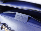 Ferragamo Navy Smooth Leather Vela Crossbody Bag