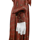Salvatore Ferragamo vintage 1970's Silk Logo Shirt Dress