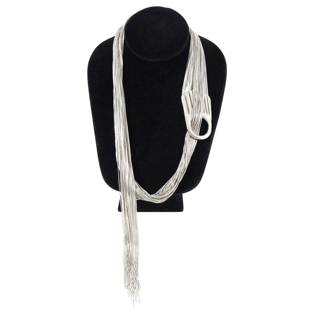 Jean Paul Gaultier Vintage Silver Plated Chain Mesh Belt / Necklace