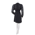 Giambattista Valli Spring 2019 Black Guipure Lace Dress - IT42 / 6