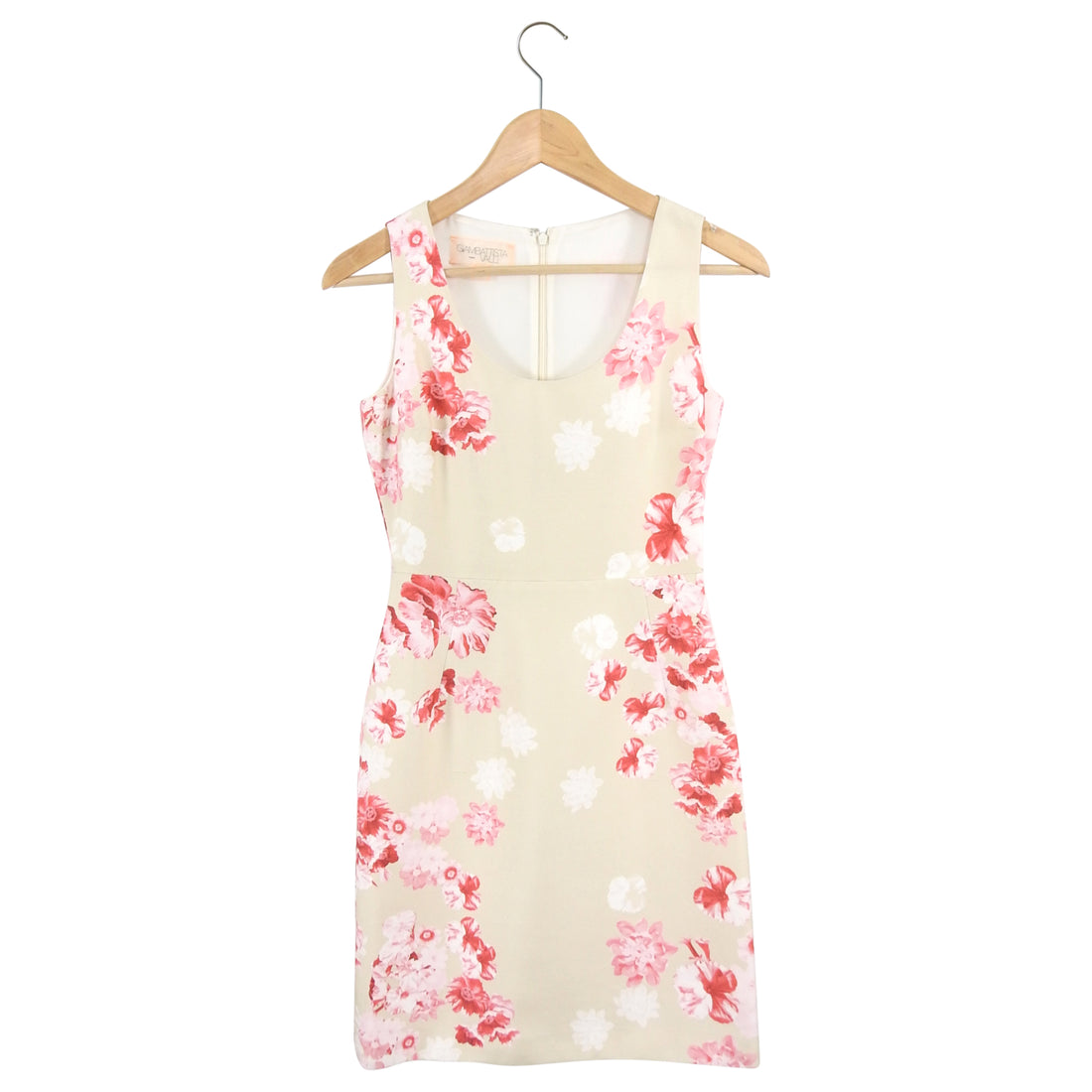White and Pink Floral Dress