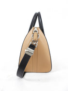 Givenchy Antigona Tricolor Small Bag in Beige, White, Black