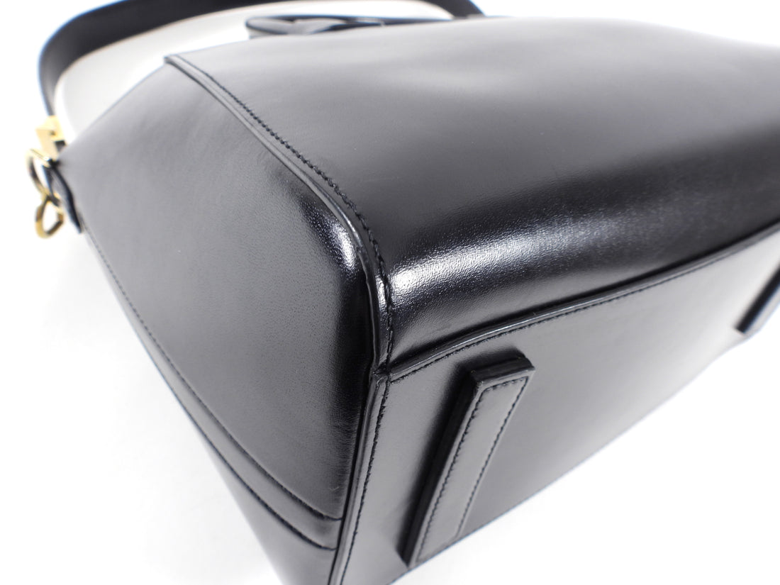 Givenchy Antigona Medium Black Smooth Leather Bag