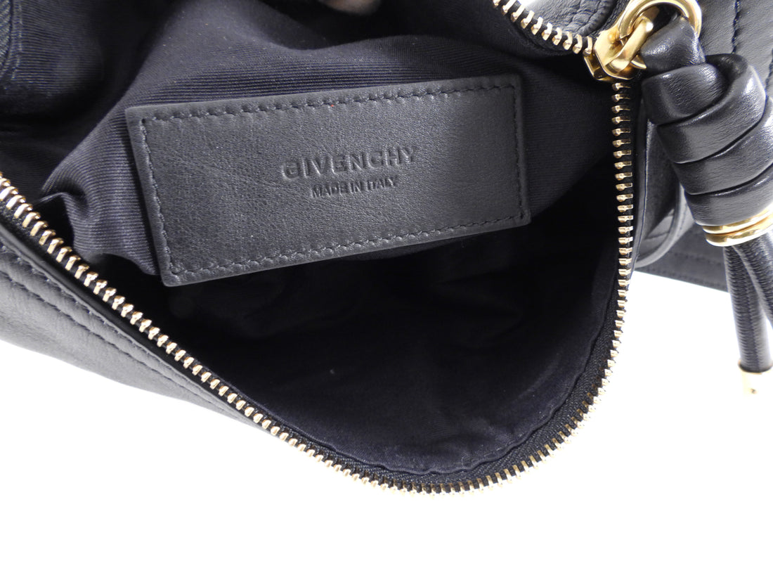 Givenchy Whip Mini Black Leather Belt Bag
