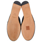 Givenchy Black Leather Logo Mule Slipper Shoes - 8