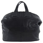Givenchy Large Nightingale Black Leather Overnight Bag