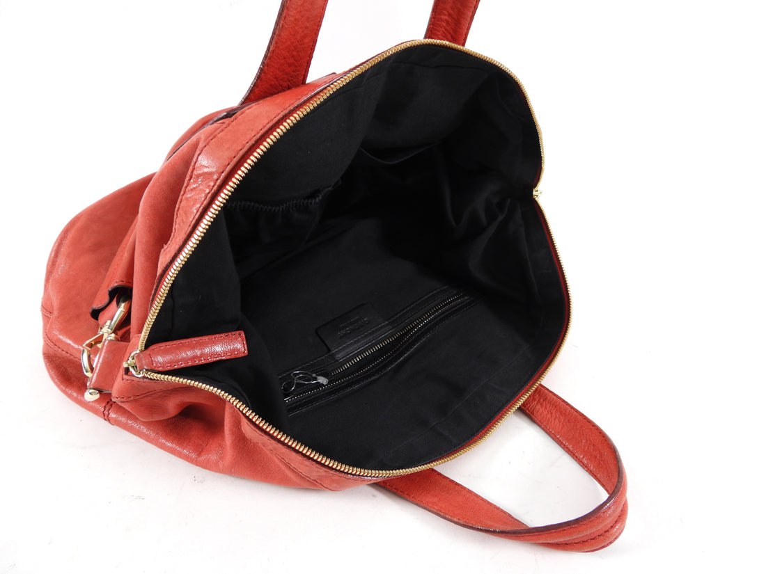 Givenchy Nightingale Red Leather Bag