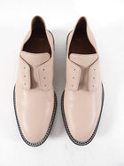 Givenchy Nude Leather Oxford Shoes - 40