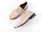 Givenchy Nude Leather Oxford Shoes - 40