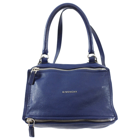 Givenchy Dark Blue Small Pandora Leather Bag