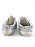 Golden Goose Silver Glitter Slip on  Sneakers - 40