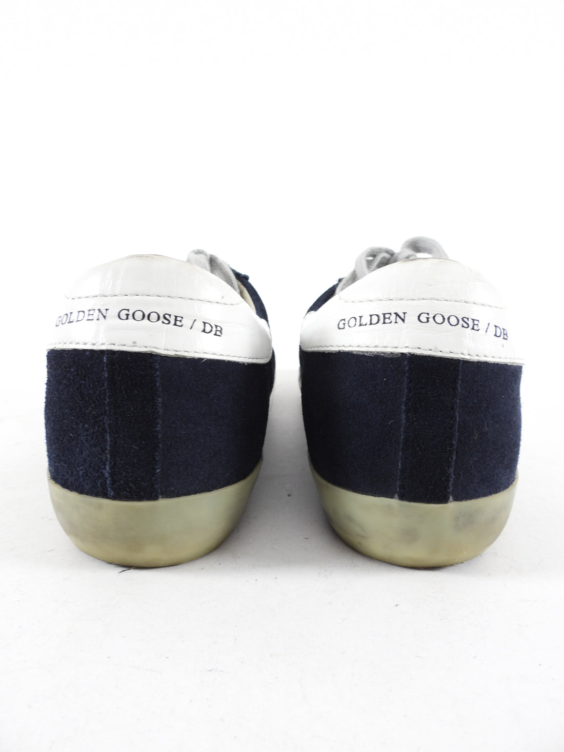 Golden Goose Superstar Midnight Navy Suede Sneakers - 37