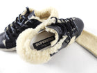 Golden Goose Superstar Black Shearling Lined Sneakers - 37