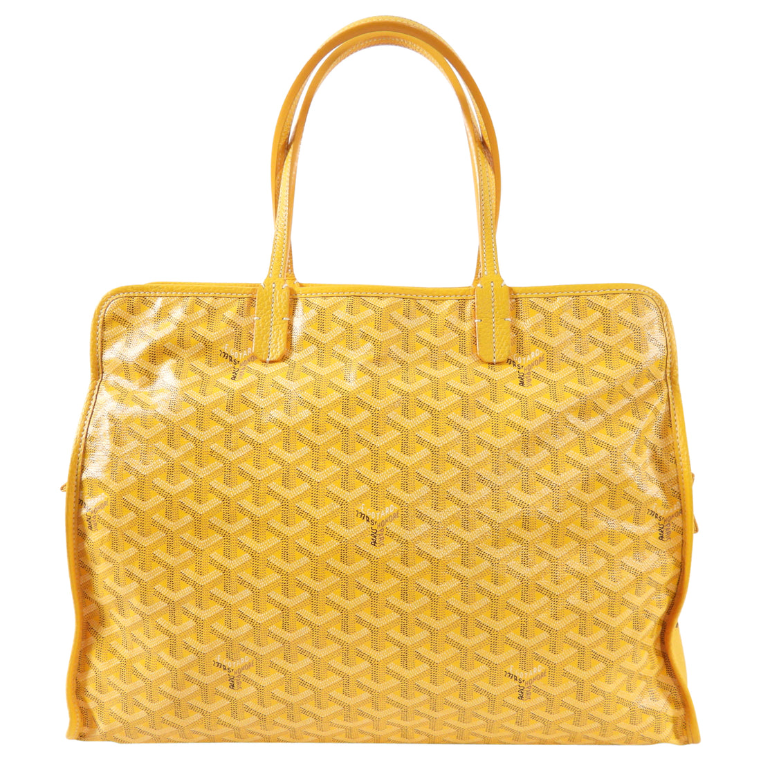 Goyard Sac Hardy Pet Carrier Yellow Tote Bag – I MISS YOU VINTAGE
