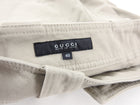 Gucci Light Beige Denim Crop Low Rise Jeans - IT40 / 4