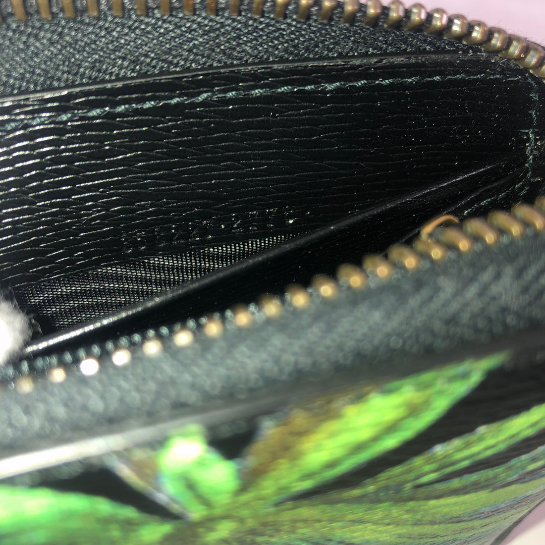Gucci Tropical Bird Zippy Continental Wallet