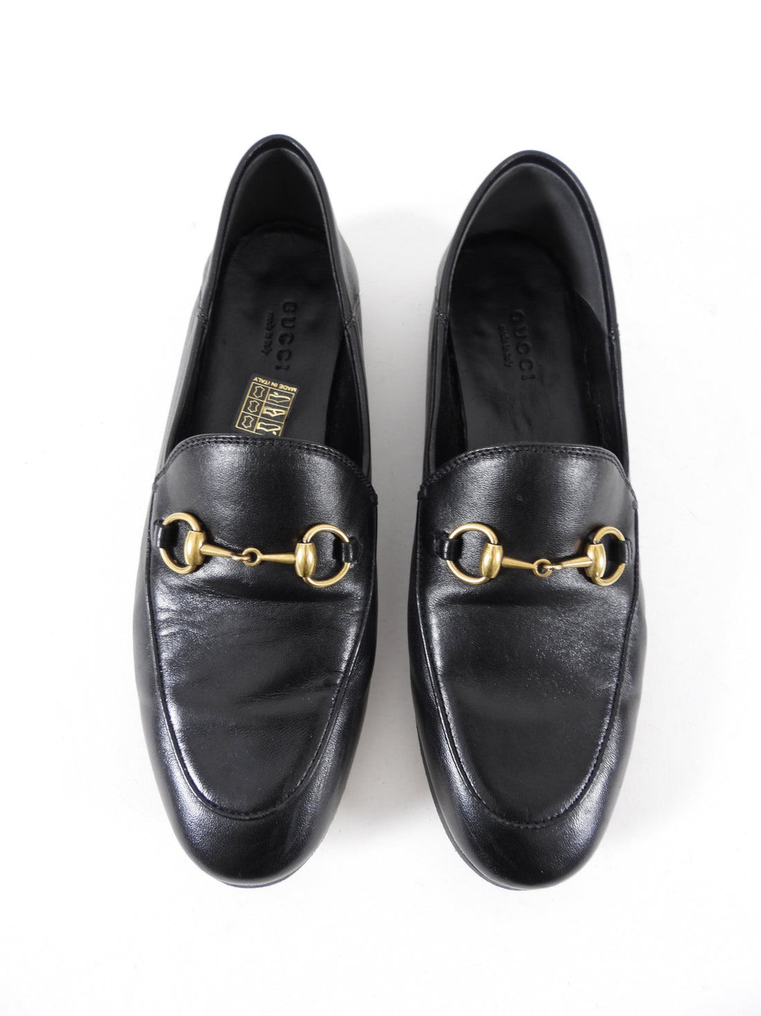 Used gucci clearance loafers