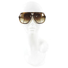 Gucci 1622 Tortoise Brown Aviator Frame Sunglasses