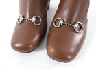 Gucci Brown Leather Horsebit Detail Tall Boot - 40