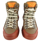 Gucci Flashtrek High Top 2019 Brown Track Sole Sneaker Boot - 9.5