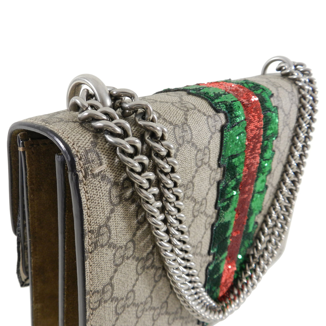 Gucci Dionysus GG supreme embroidered Bag SS2016 Runway- lips and lightning