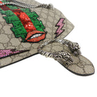 Gucci Dionysus GG supreme embroidered Bag SS2016 Runway- lips and lightning