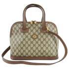 Gucci Vintage GG Supreme Monogram Domed Satchel Bag