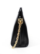 Gucci Black Dragon Embroidered Medium Ophidia Suede Bag