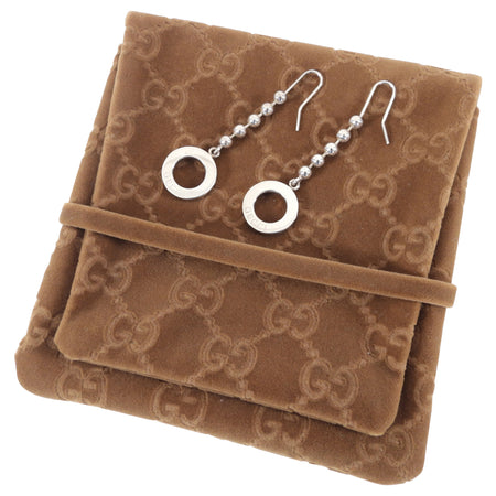 Gucci Sterling Silver Drop Earrings