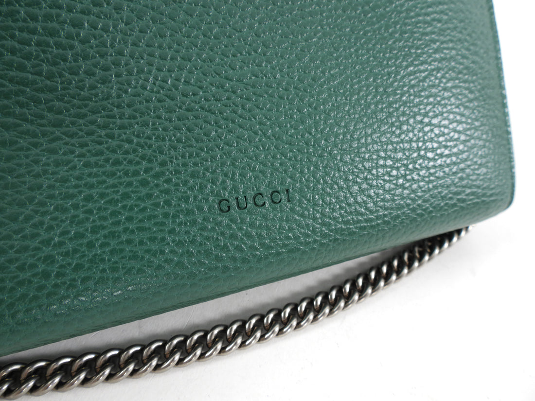 Gucci Dionysus Chain Bag in Green | MTYCI