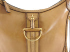 Gucci Brown Duilio Brogue Medium Hobo Bag