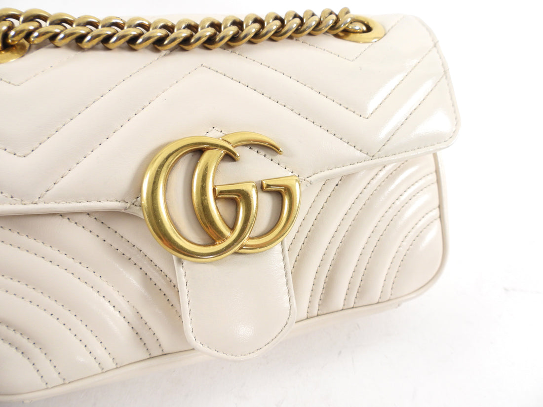 GG Marmont Flap leather crossbody bag