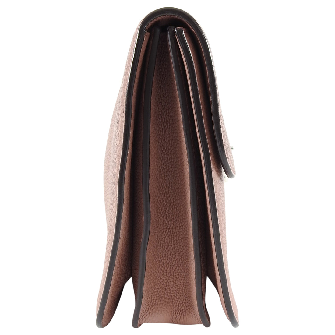 Gucci Rose Quartz Leather Large Soft Jackie Clutch Bag
