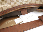 Gucci Brown Monogram Guccissima Jockey Hobo Medium Bag