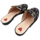 Gucci Black Lace and Horsebit Princetown Slipper Shoes - 6.5