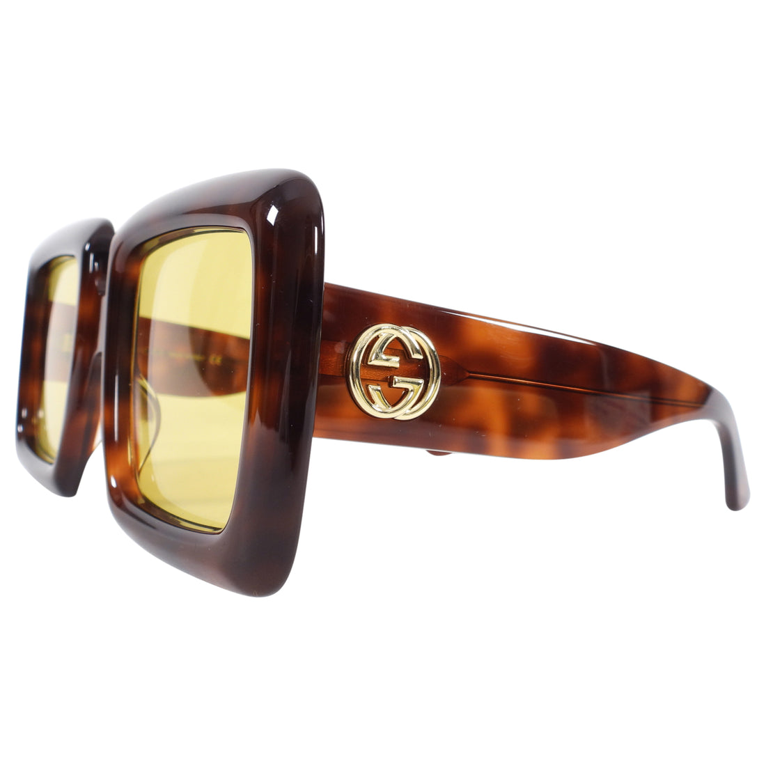 Gucci Brown Oversized Square Sunglasses GG0783S