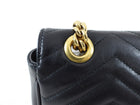 Gucci Black Matelasse Small Marmont Bag