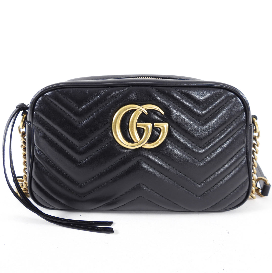 Gucci Marmont Quilted Crossbody Camera Bag