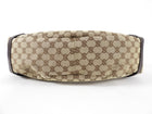 Gucci Brown Monogram Canvas Medium Hobo Shoulder Bag