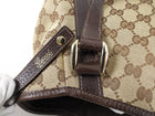 Gucci Brown Monogram Canvas Medium Hobo Shoulder Bag