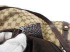 Gucci Brown Monogram Canvas Medium Hobo Shoulder Bag