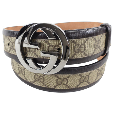 Gucci Brown Leather Snake Buckle Belt - 95 / 36 – I MISS YOU VINTAGE