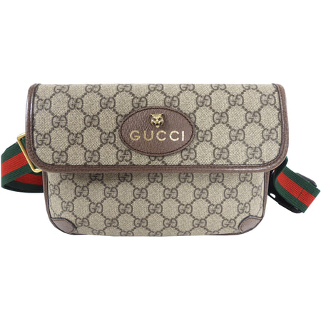 Gucci Neo Vintage GG Monogram Supreme Web Belt Bag