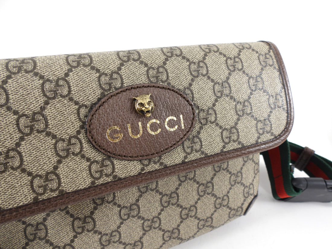 Gucci Neo Vintage GG Monogram Supreme Web Belt Bag