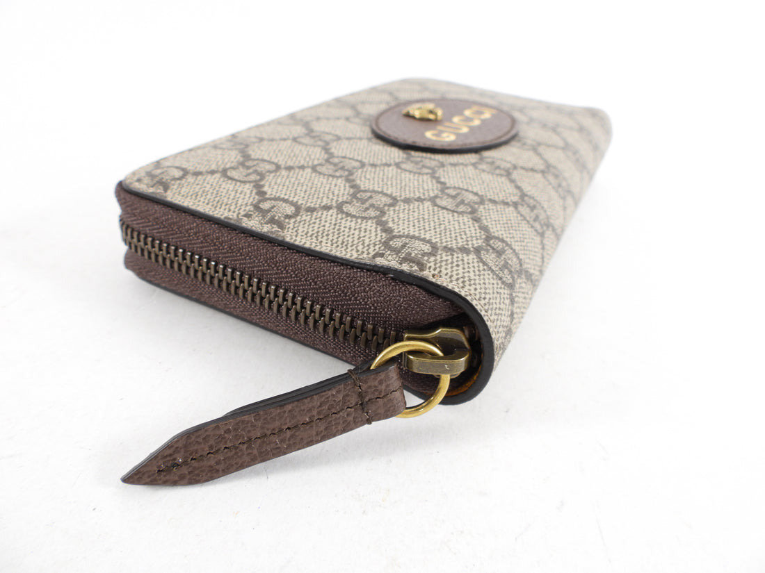 Gucci Neo Monogram Long Continental Zippy Wallet