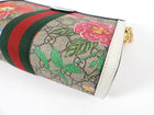 Gucci Ivory Small Ophidia Supreme Floral Shoulder Bag / Clutch