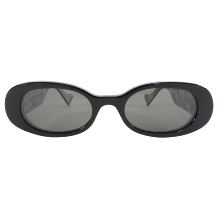 Gucci GG0517 Black and Grey Oval GG Sunglasses