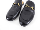 Gucci Black Flat Princetown Loafer with Horsebit Detail - 38.5 / 8